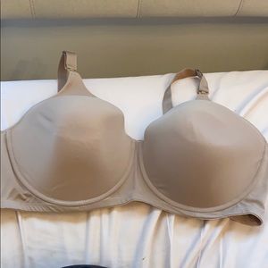 New loving moments beige nursing bra size 42dd